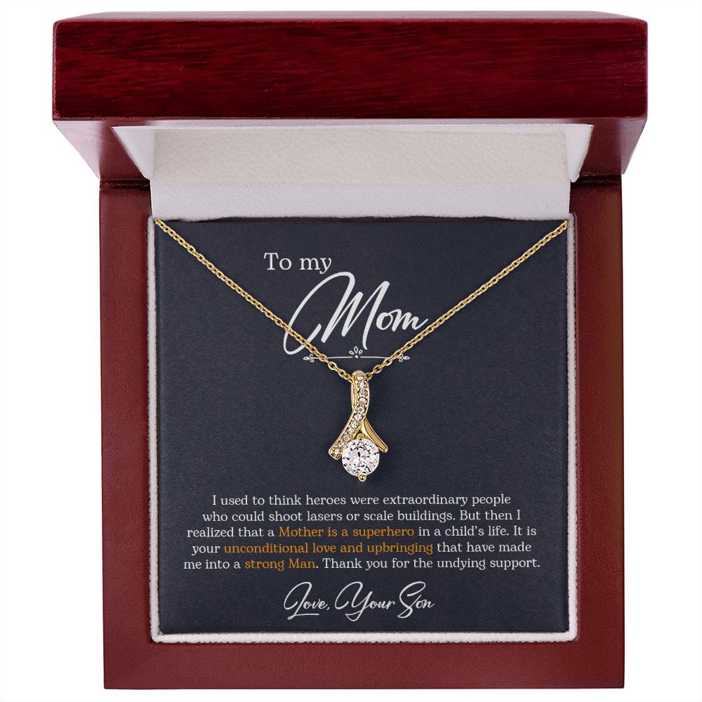 To My Mom - Alluring Beauty Necklace