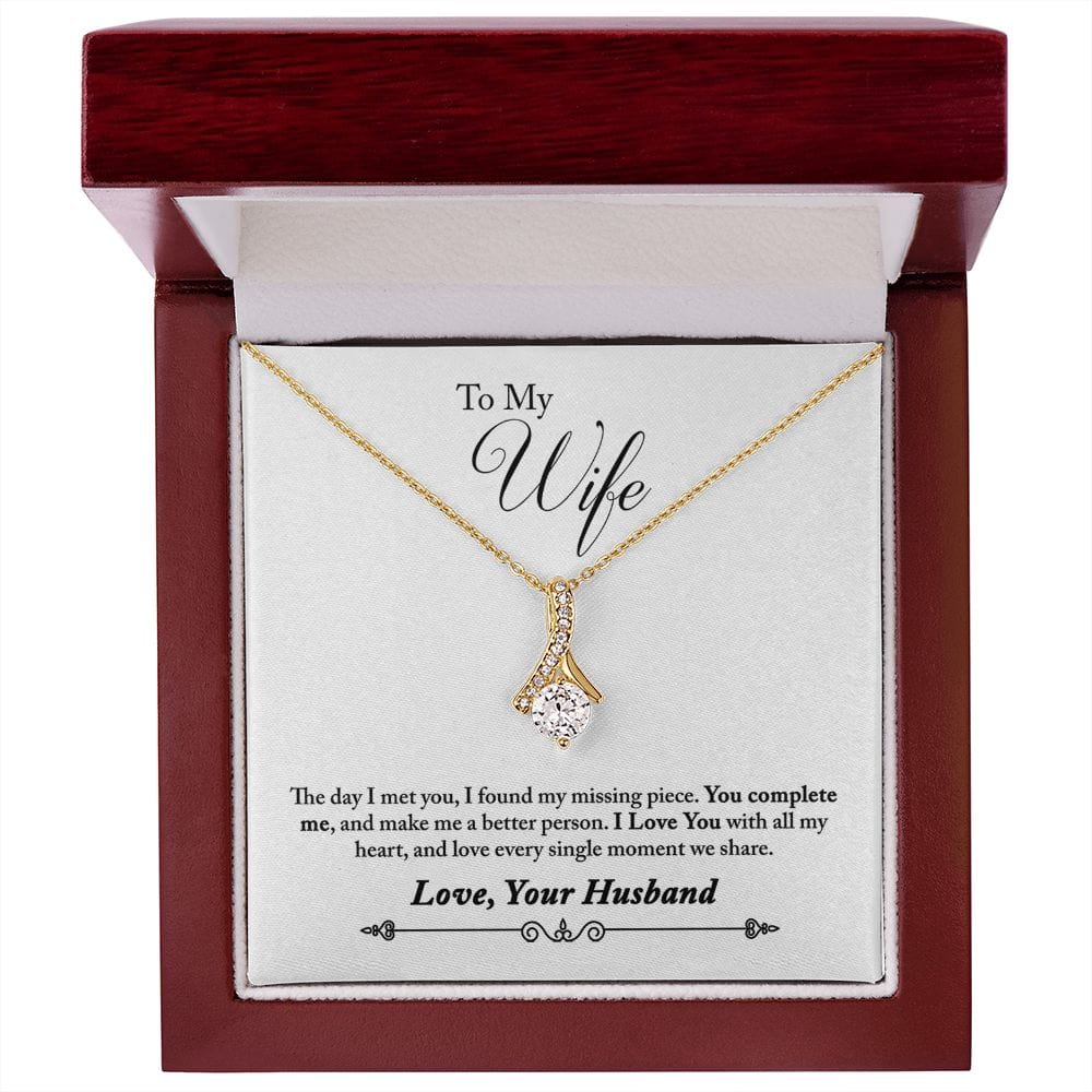 To Wife From Husband -Alluring Beauty Necklace