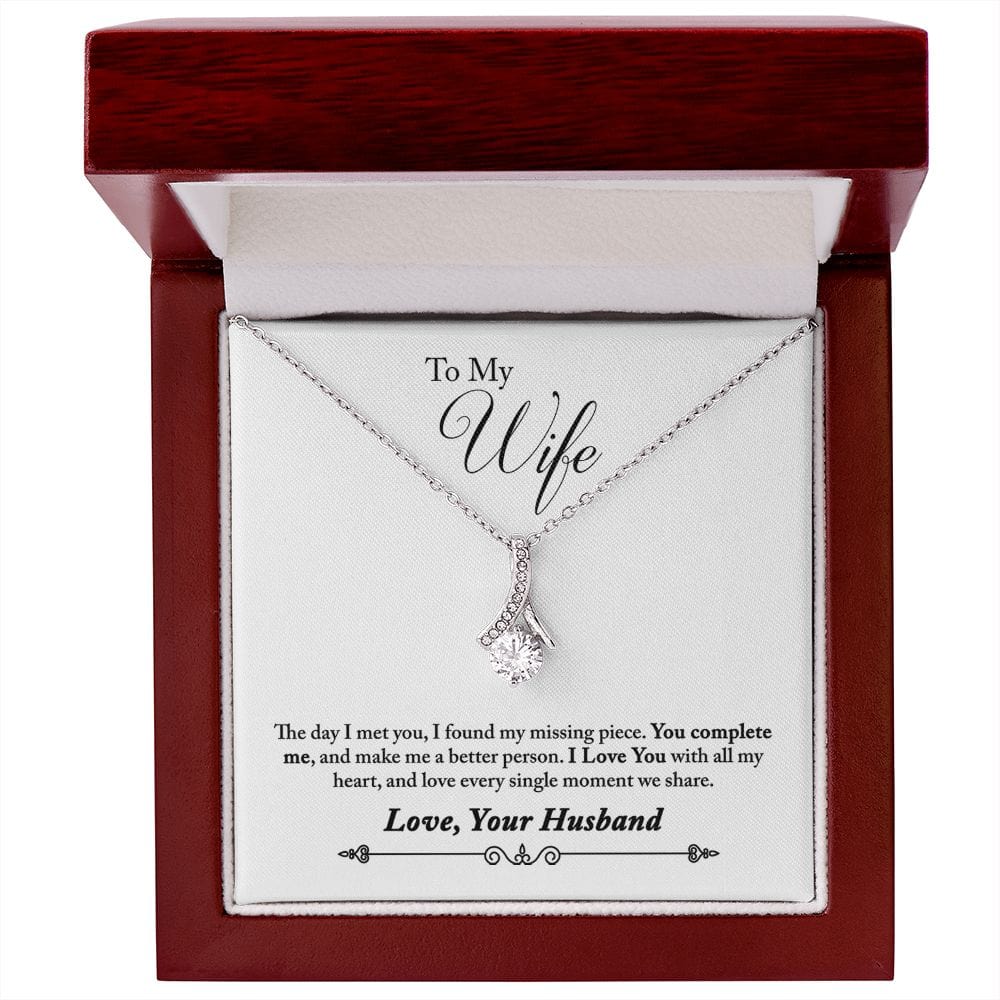 To Wife From Husband -Alluring Beauty Necklace