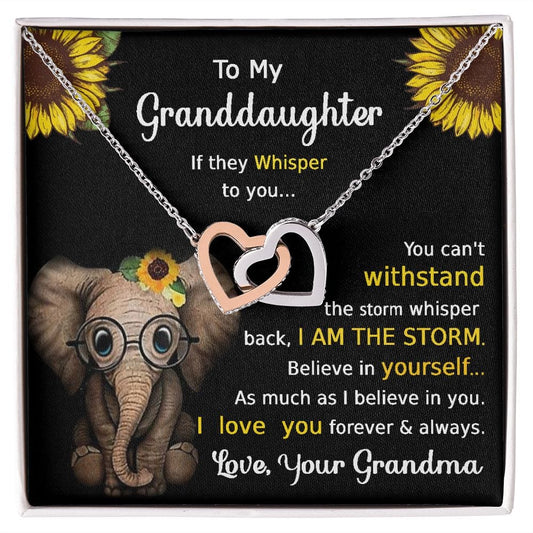 To My GrandDaughter-Storm- Grandma