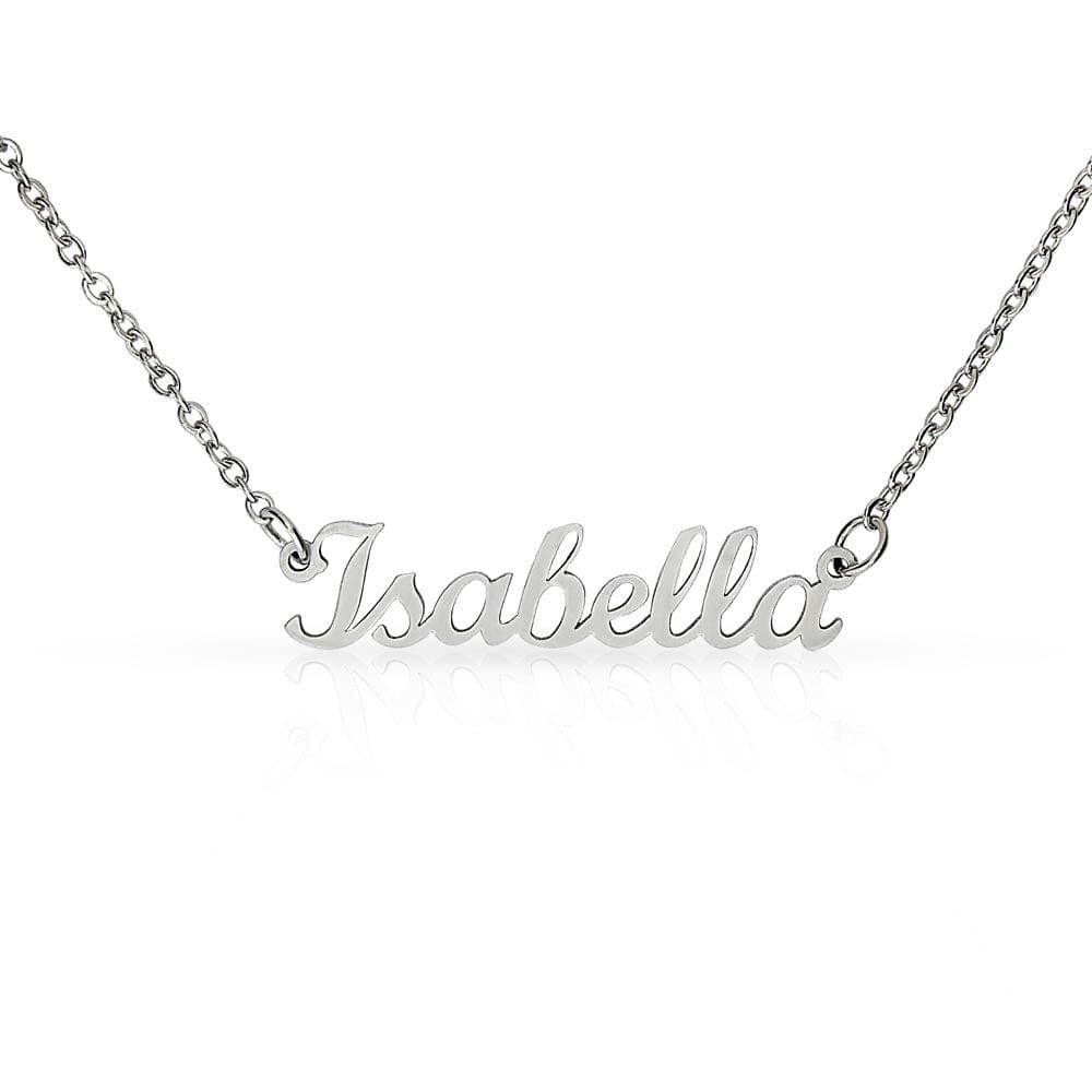 Custom Name Necklace- Made And Ships From USA-