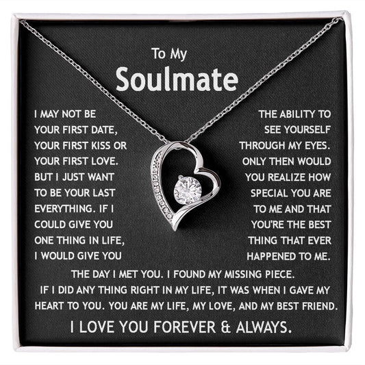 Forever Love Necklace To My Soulmate